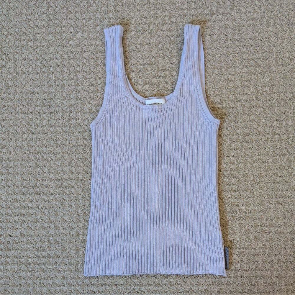 Calvin Klein Ribbed Tank, M